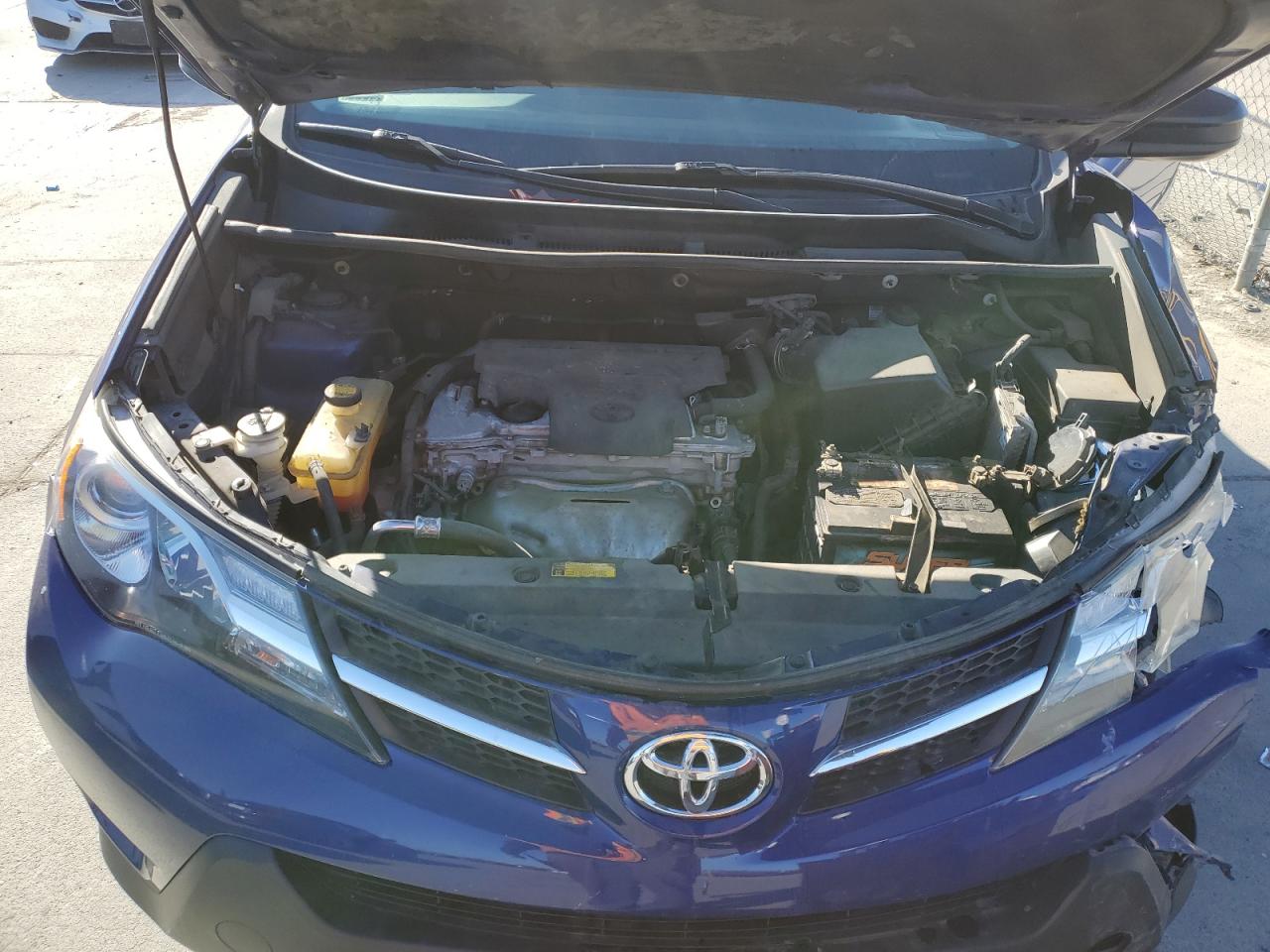 2015 Toyota RAV 4 VIN 2T3ZFREV7FW227558 Copart auction photo, front end / side damage thumbnail 12