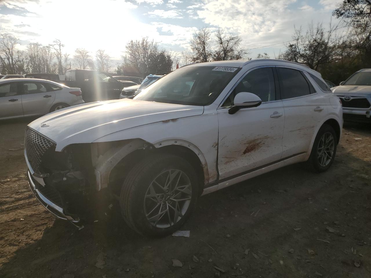2022 Genesis Gv70 VIN KMUMADTB1NU069943 - Copart auction photo