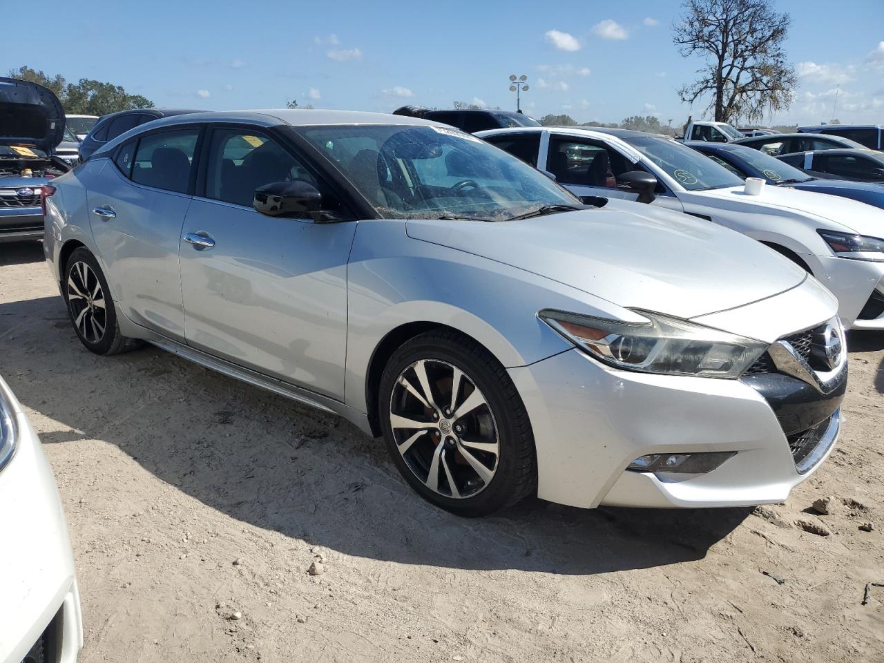 2017 Nissan Maxima VIN 1N4AA6AP5HC457595 Copart auction photo, water/flood damage thumbnail 4