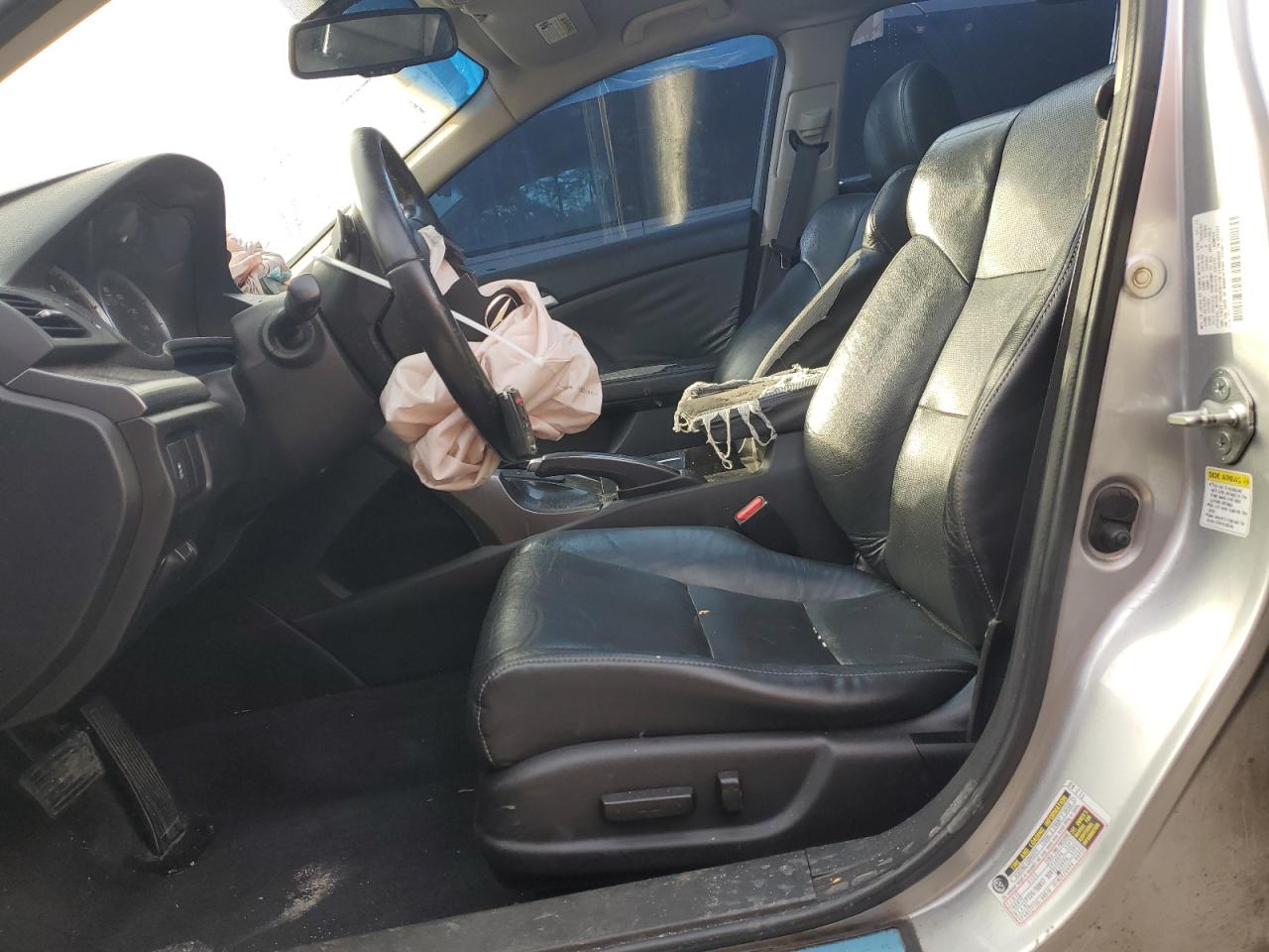 2012 Acura TSX VIN JH4CU2F40CC028650 Copart auction photo, front end / undercarriage damage thumbnail 7