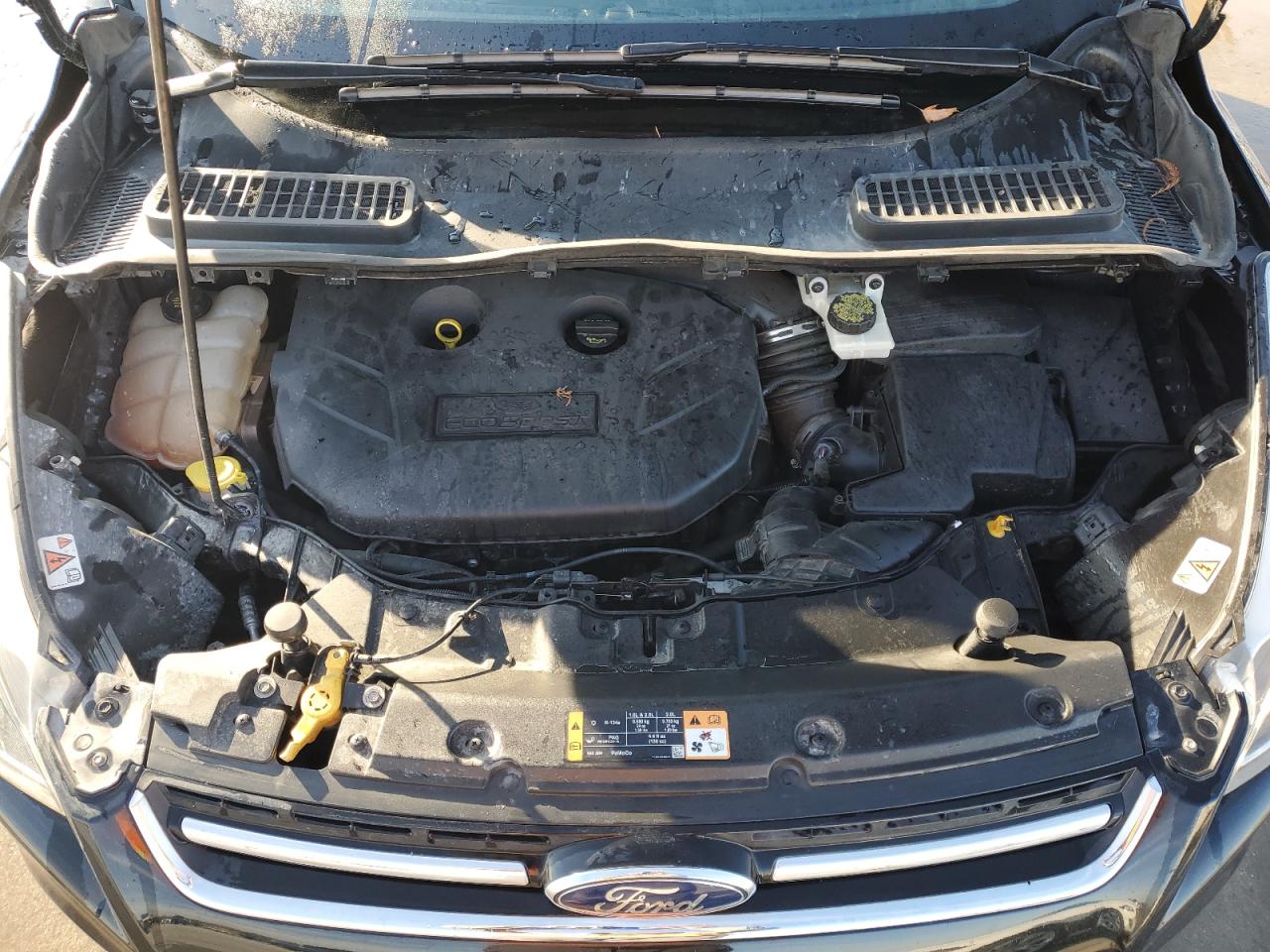 2014 Ford Escape VIN 1FMCU0J90EUE56896 Copart auction photo, undercarriage damage thumbnail 12