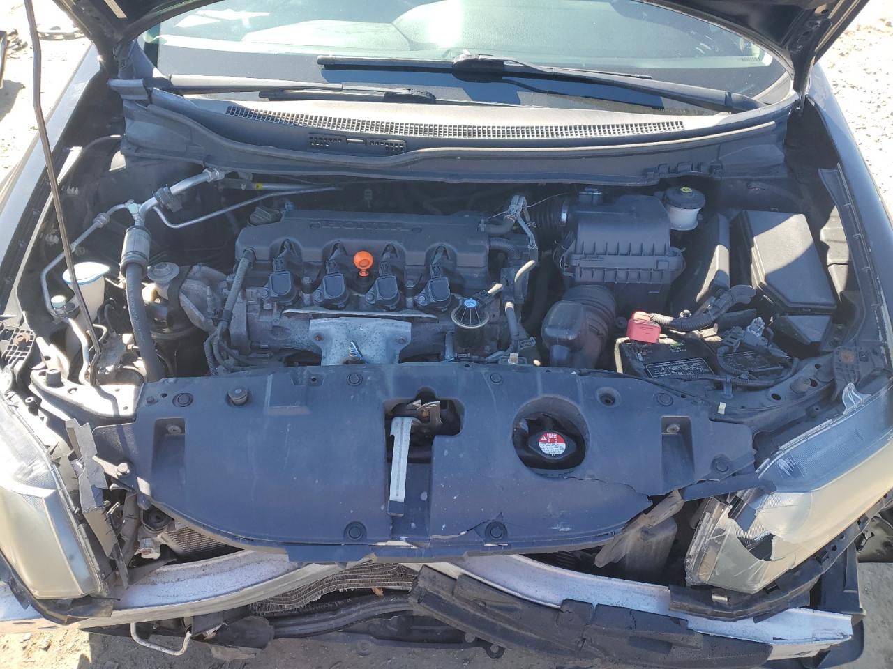 2013 Honda Civic VIN 19XFB2F55DE217270 Copart auction photo, front end damage thumbnail 13