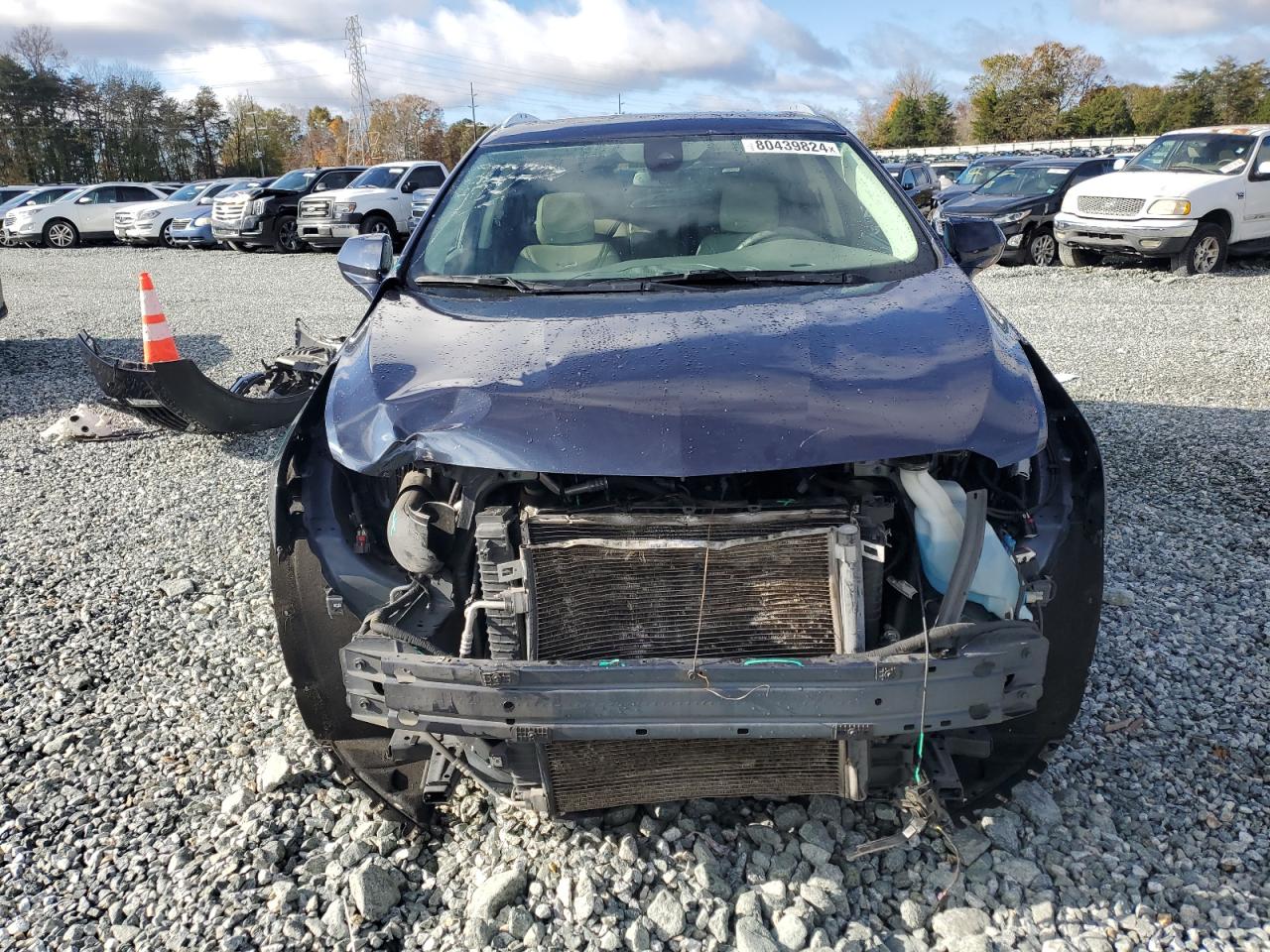 2018 Cadillac XT5 VIN 1GYKNCRS3JZ127364 Copart auction photo, front end damage thumbnail 5