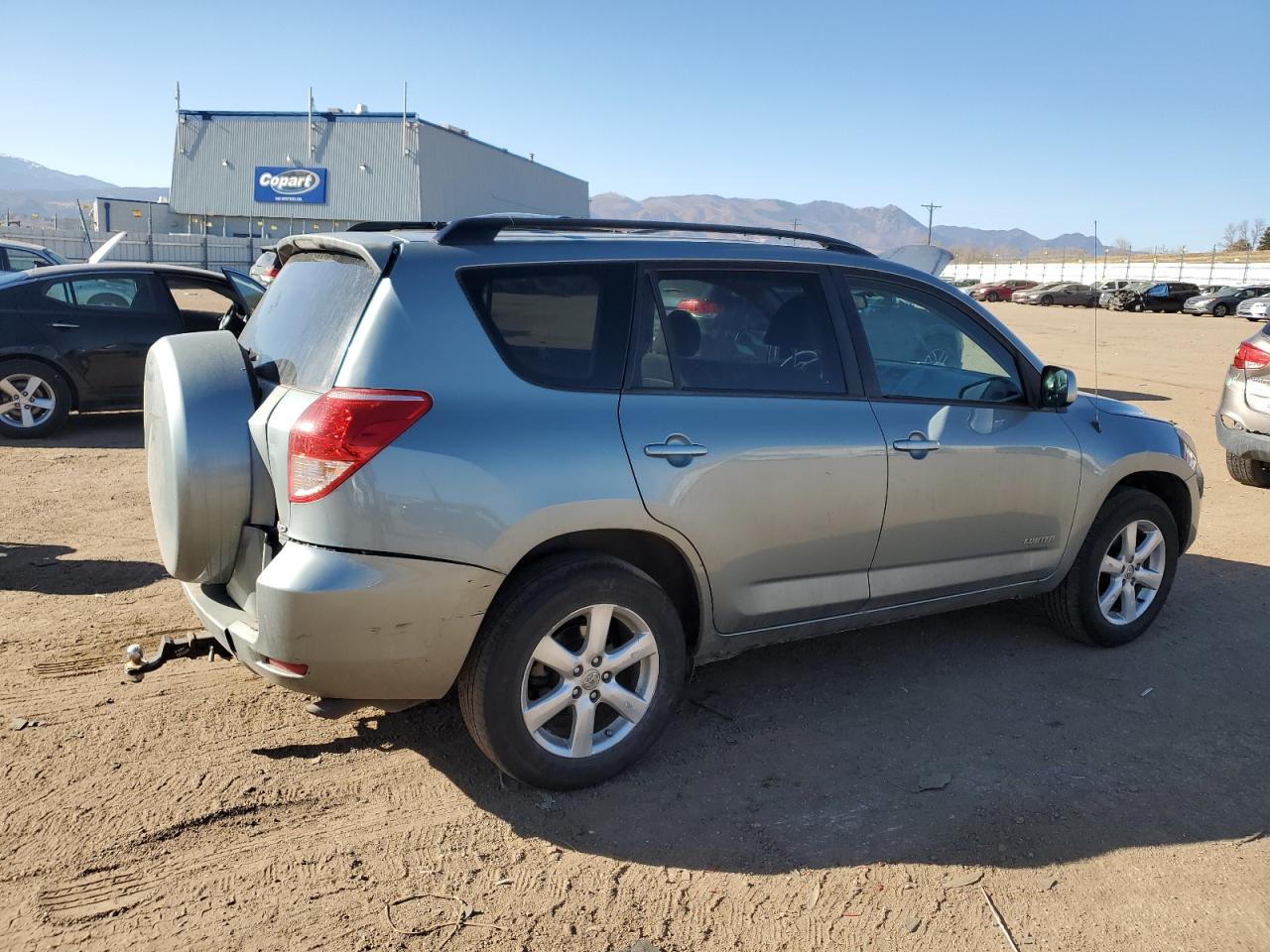 2007 Toyota RAV 4 VIN JTMBK34VX75019775 Copart auction photo, front end / side damage thumbnail 3