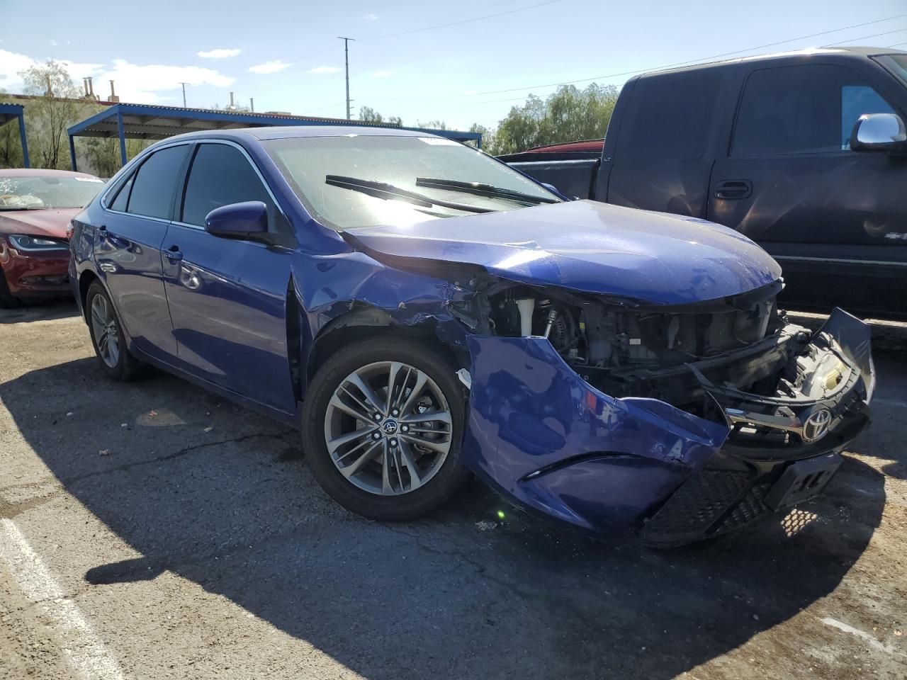2015 Toyota Camry VIN 4T1BF1FK0FU954430 Copart auction photo, front end damage thumbnail 4