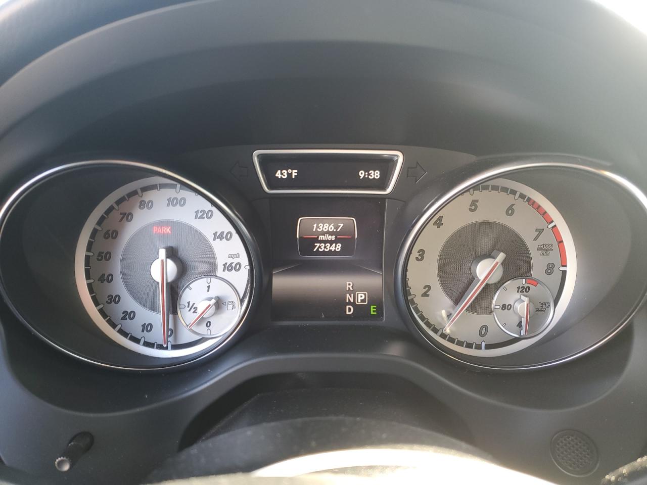 2015 Mercedes-Benz CLA-klasse VIN WDDSJ4GB4FN240674 Copart auction photo, rear end damage thumbnail 9