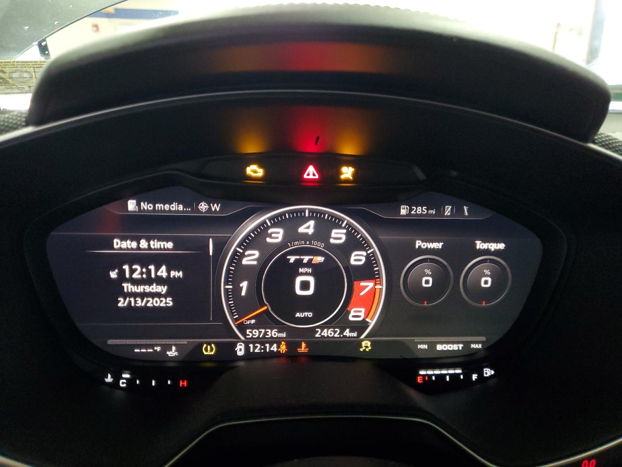 2019 Audi TT VIN TRUA1AFV1K1006192 Copart auction photo, rear end / front end damage thumbnail 9