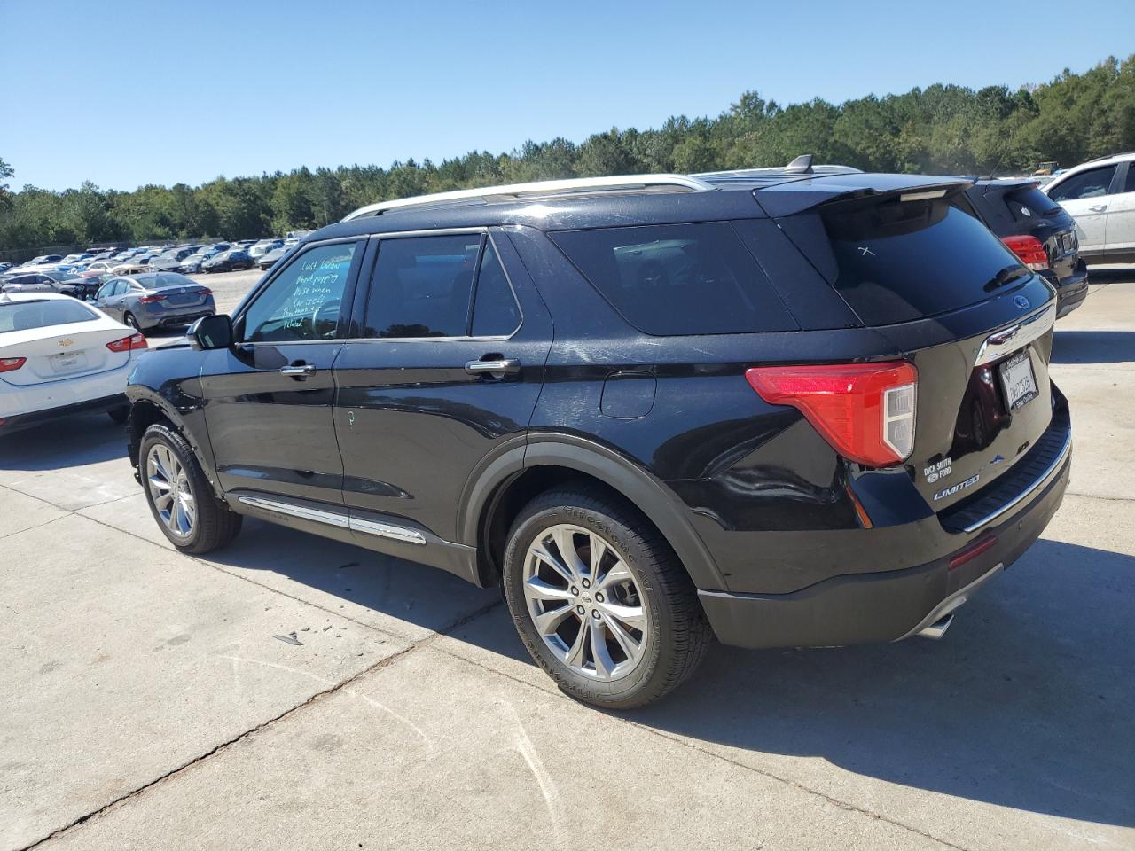 2021 Ford Explorer VIN 1FMSK8FH0MGB34143 Copart auction photo, front end damage thumbnail 2