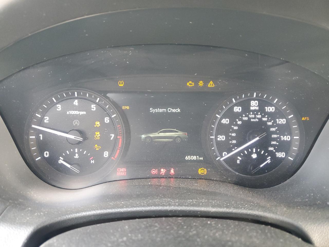 2018 Genesis G80 VIN KMHGN4JB2JU244889 Copart auction photo, front end / undercarriage damage thumbnail 9