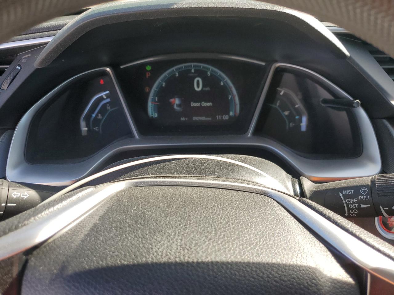 2016 Honda Civic VIN 2HGFC3B34GH359627 Copart auction photo, rear end damage thumbnail 9