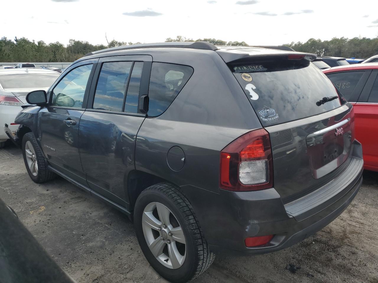 2015 Jeep Compass VIN 1C4NJCBB0FD203832 Copart auction photo, front end damage thumbnail 2