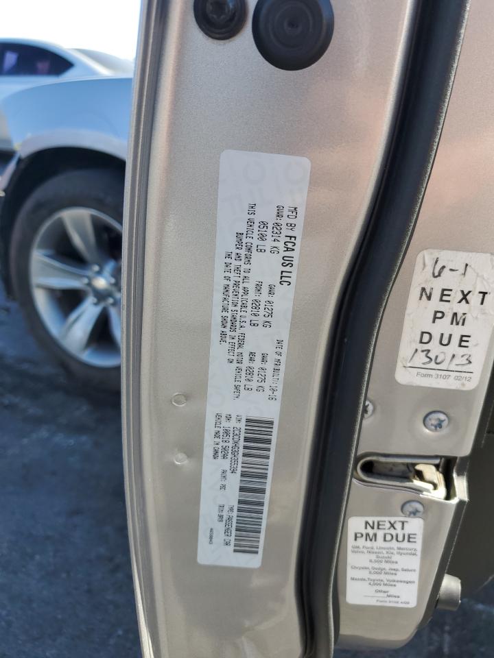 2016 Dodge Charger VIN 2C3CDXHG3GH355394 Copart auction photo, front end damage thumbnail 12
