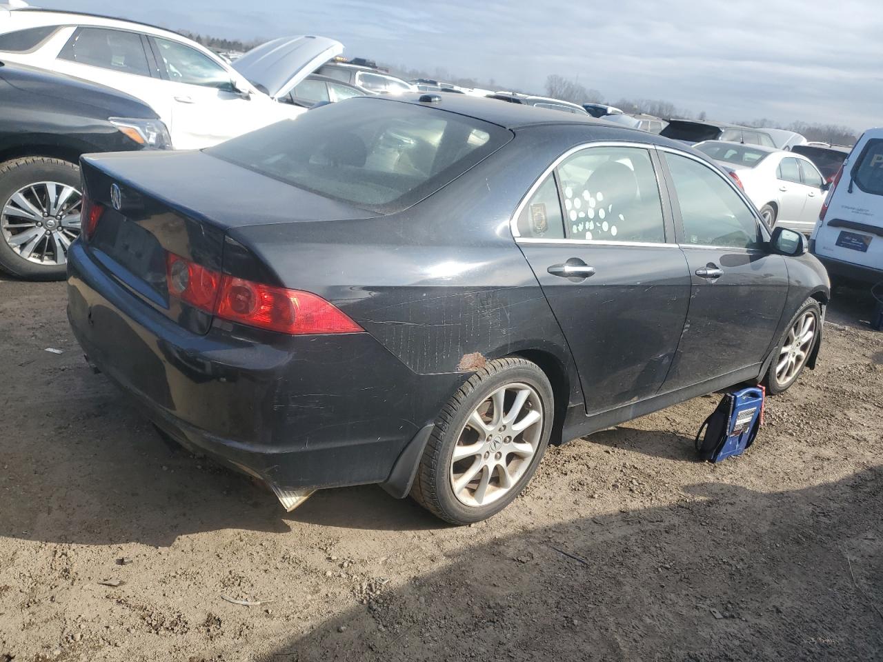 2007 Acura TSX VIN JH4CL96937C003447 Copart auction photo, undercarriage / minor dent/scratches damage thumbnail 3