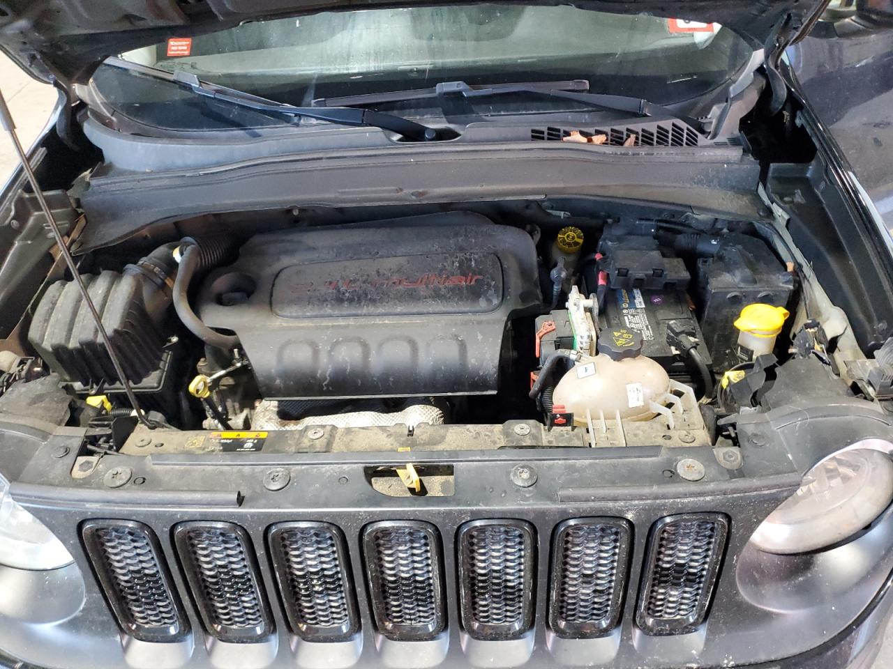 2017 Jeep Renegade VIN ZACCJBBB6HPG30969 Copart auction photo, front end / minor dent/scratches damage thumbnail 12