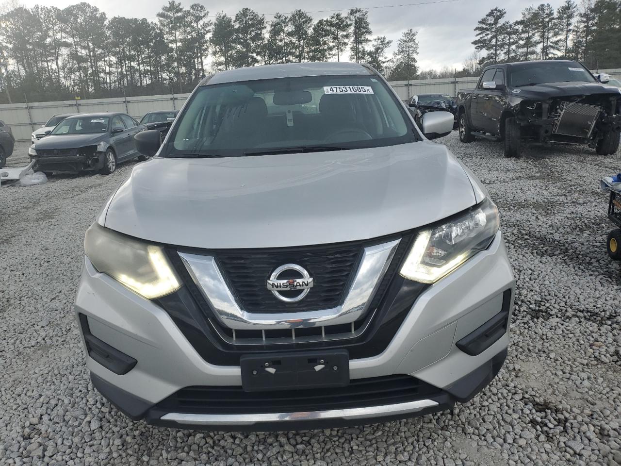 2017 Nissan Rogue VIN JN8AT2MT3HW385191 Copart auction photo, top/roof / minor dent/scratches damage thumbnail 5