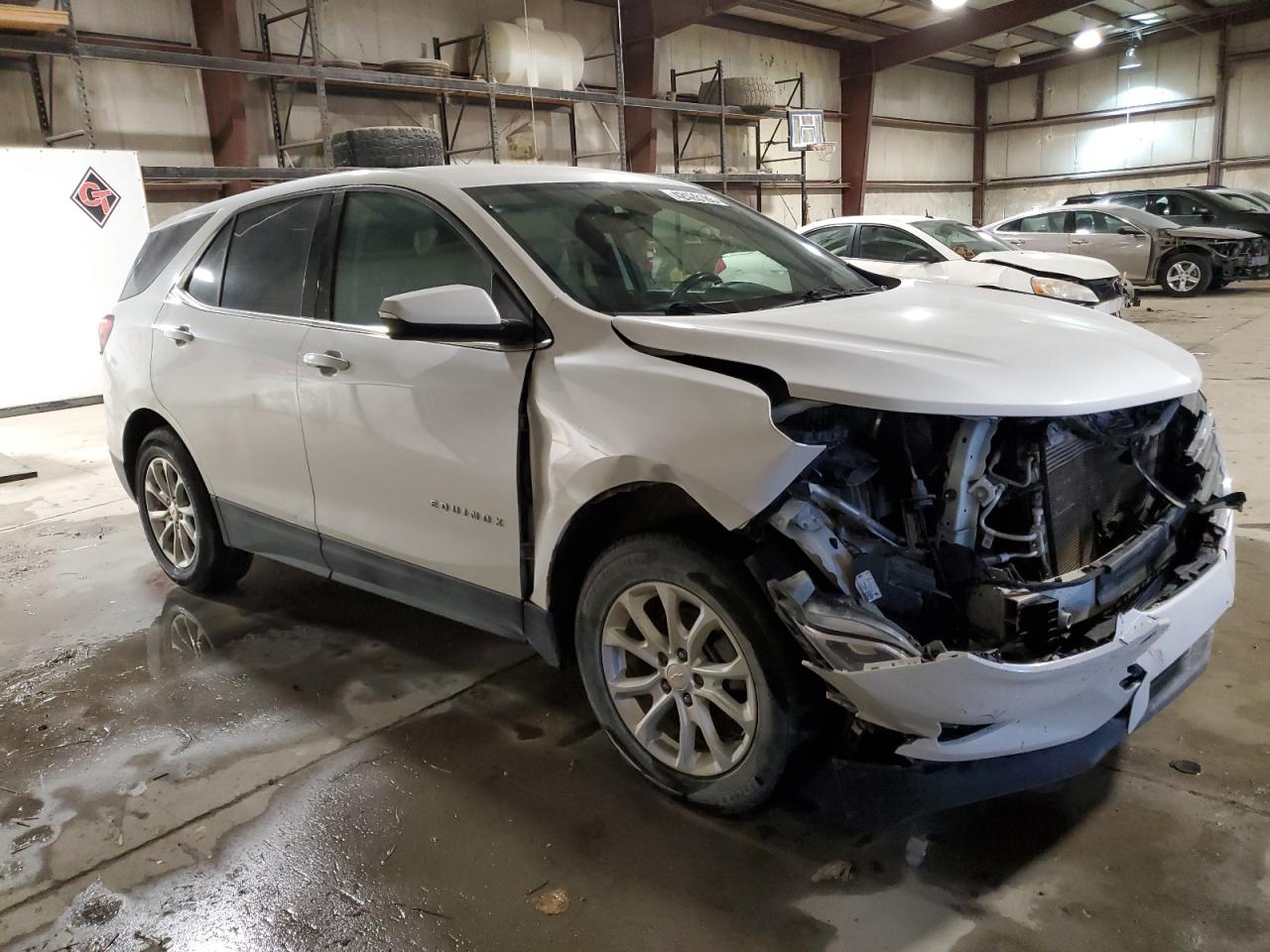 2018 Chevrolet Equinox VIN 2GNAXSEV8J6301101 Copart auction photo, front end / minor dent/scratches damage thumbnail 4
