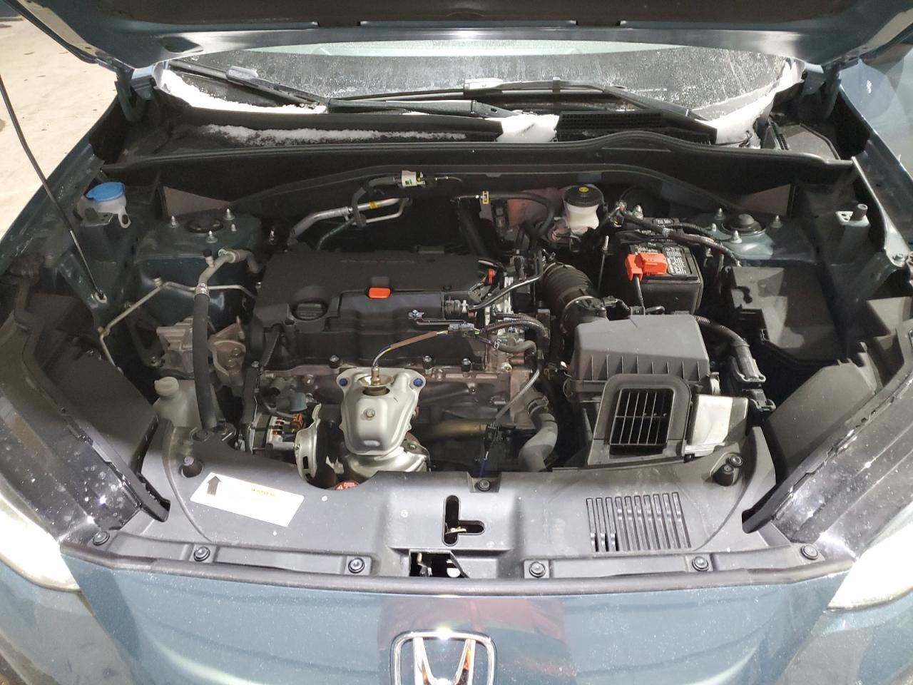 2024 Honda HR-V VIN 3CZRZ2H33RM710621 Copart auction photo, side damage thumbnail 12