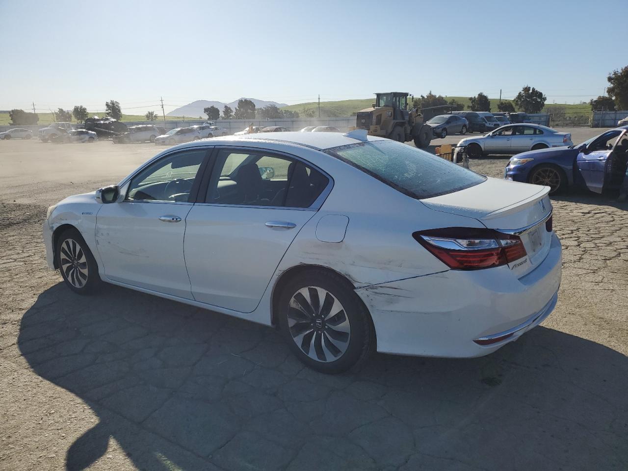 2017 Honda Accord VIN JHMCR6F56HC016303 Copart auction photo, front end / rear end damage thumbnail 2