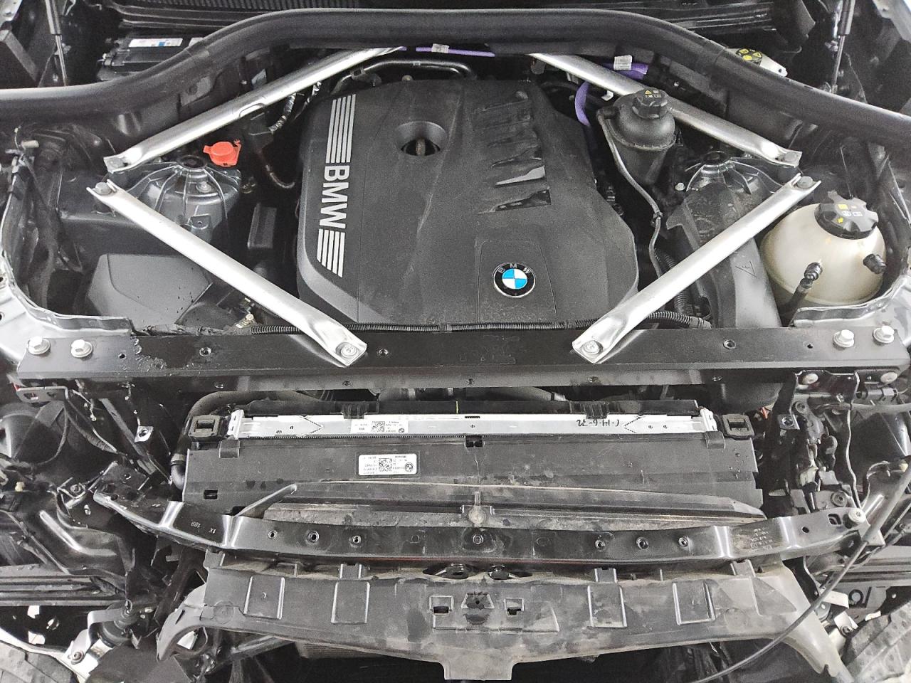 2024 BMW X5 VIN 5UX23EU02R9T41835 Copart auction photo, front end damage thumbnail 12