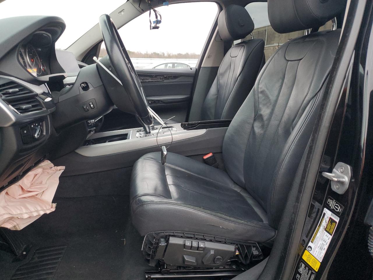 2015 BMW X5 VIN 5UXKR0C59F0K58613 Copart auction photo, front end / side damage thumbnail 7