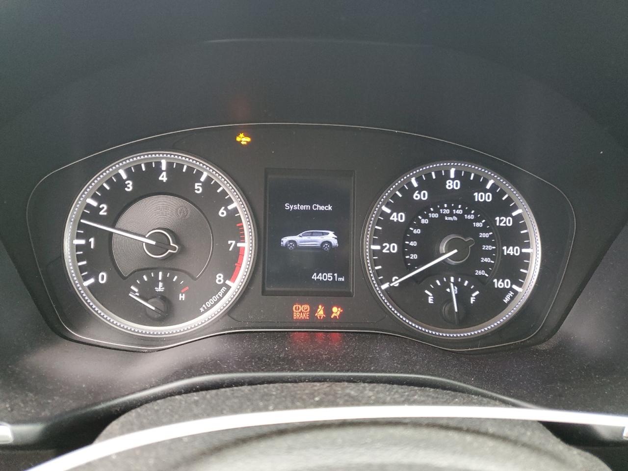2019 Hyundai Santa Fe VIN 5NMS2CAD8KH093956 Copart auction photo, front end damage thumbnail 9