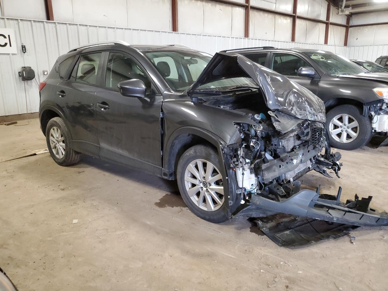 2014 Mazda CX-5 VIN JM3KE2BE3E0346332 Copart auction photo, rollover / front end damage thumbnail 4