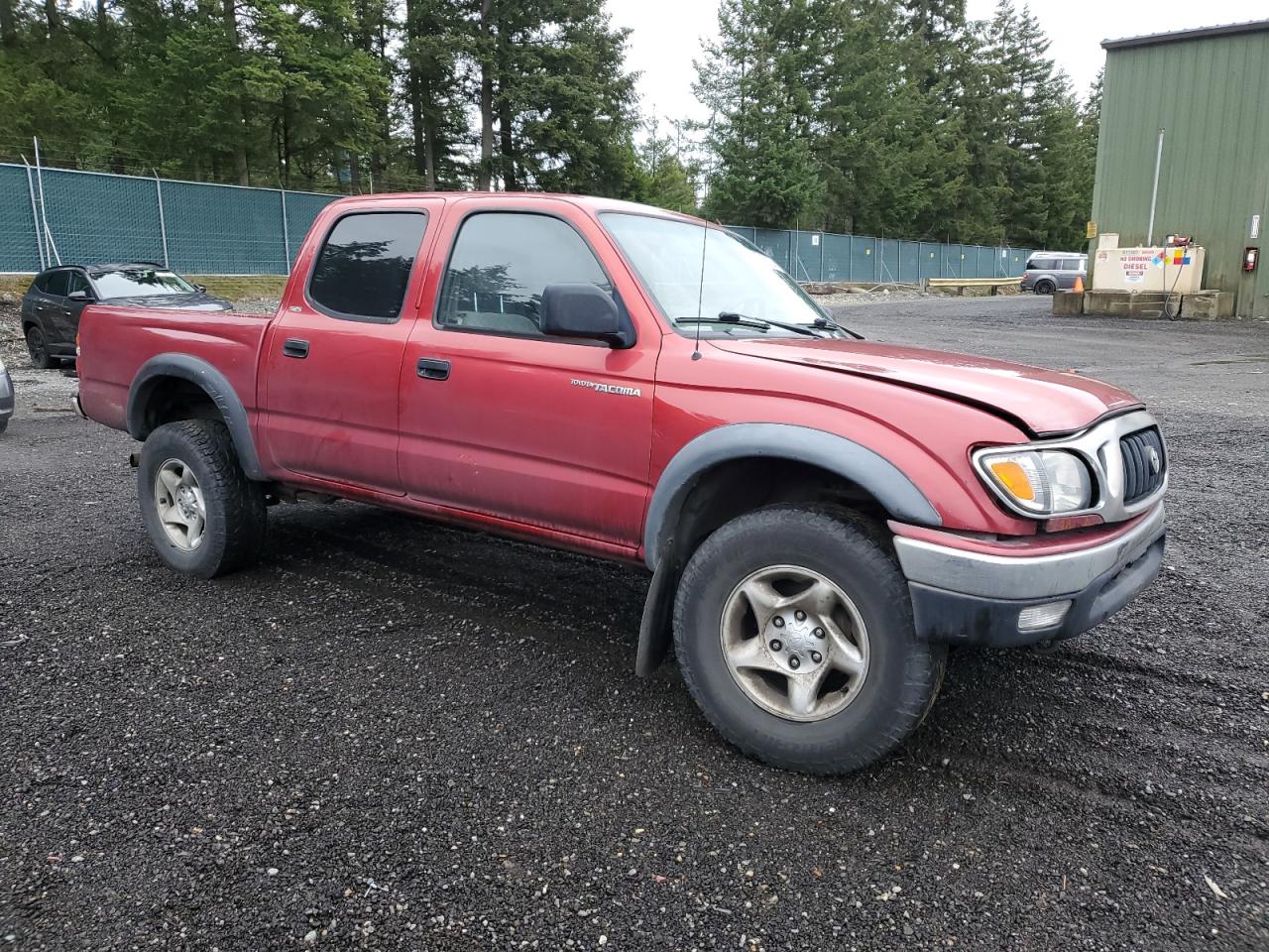 2002 Toyota Tacoma VIN 5TEGM92N52Z120394 Copart auction photo, front end damage thumbnail 4
