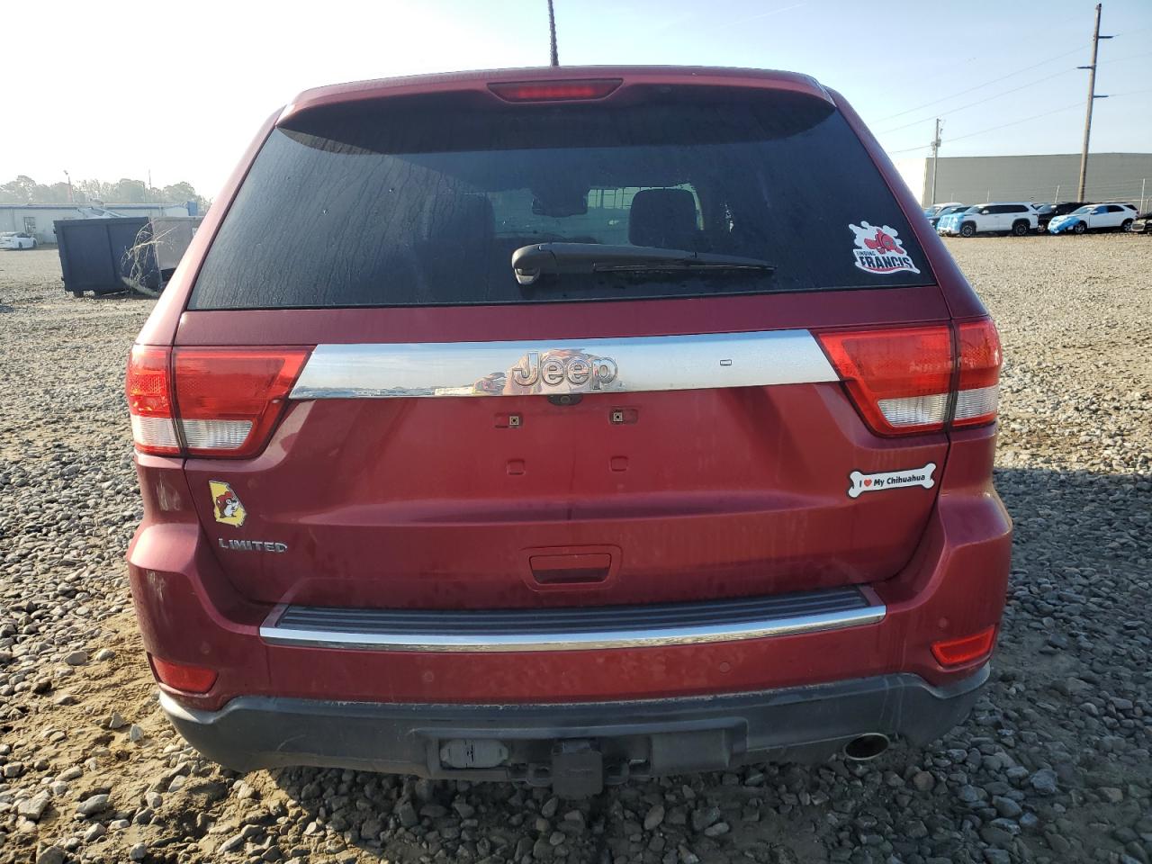 2012 Jeep Grand Cherokee VIN 1C4RJEBG6CC116270 Copart auction photo, front end damage thumbnail 6