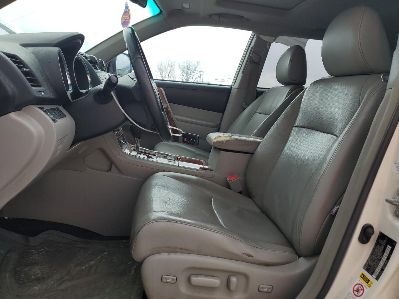 2012 Toyota Highlander VIN 5TDDK3EH8CS160625 Copart auction photo, front end / side damage thumbnail 7