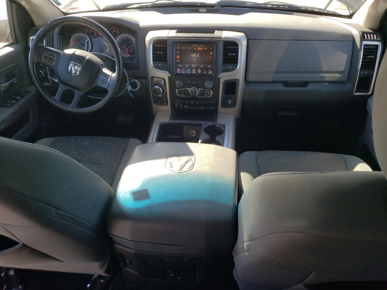 2014 RAM 1500 VIN 1C6RR7TT4ES475066 Copart auction photo, side / hail damage thumbnail 8