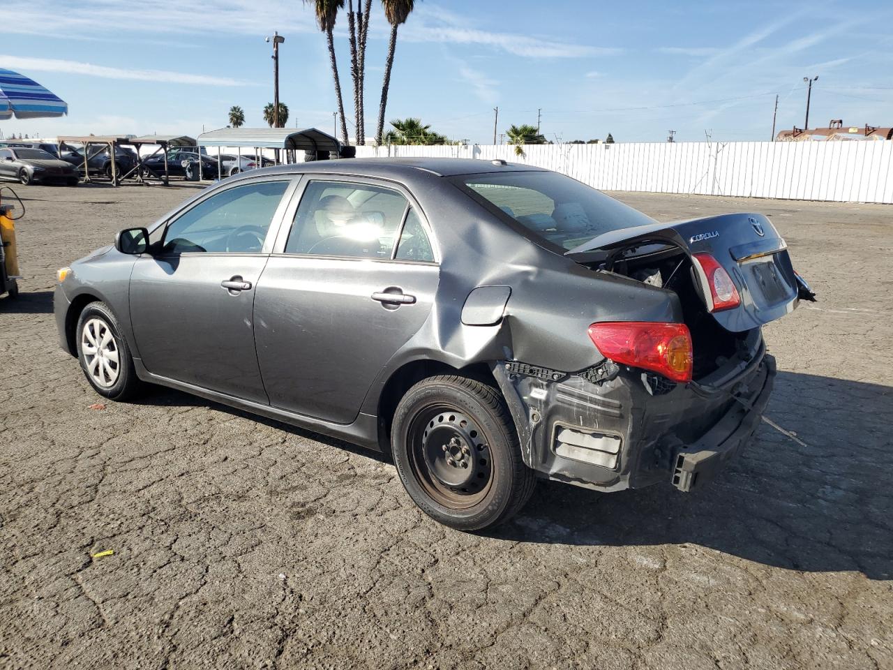2010 Toyota Corolla VIN 1NXBU4EE6AZ273474 Copart auction photo, rear end / front end damage thumbnail 2