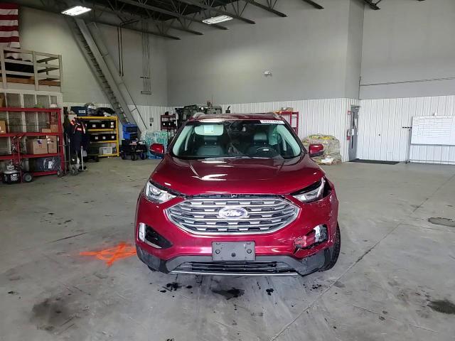 2019 Ford Edge VIN 2FMPK4J94KBC19053 Copart auction photo, front end / side damage thumbnail 12
