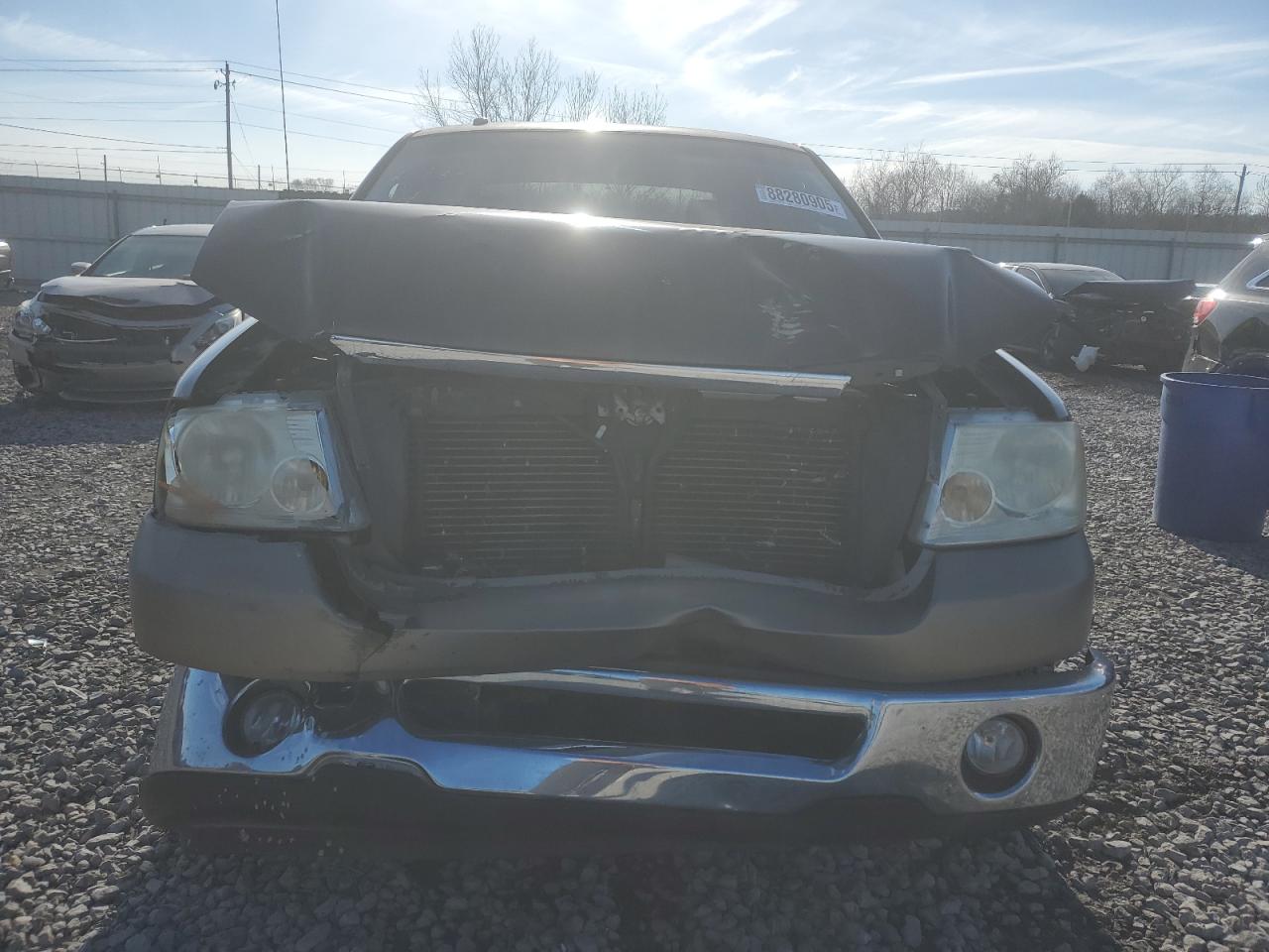 2008 Ford F-150 VIN 1FTPW12V68FB01337 Copart auction photo, front end damage thumbnail 5