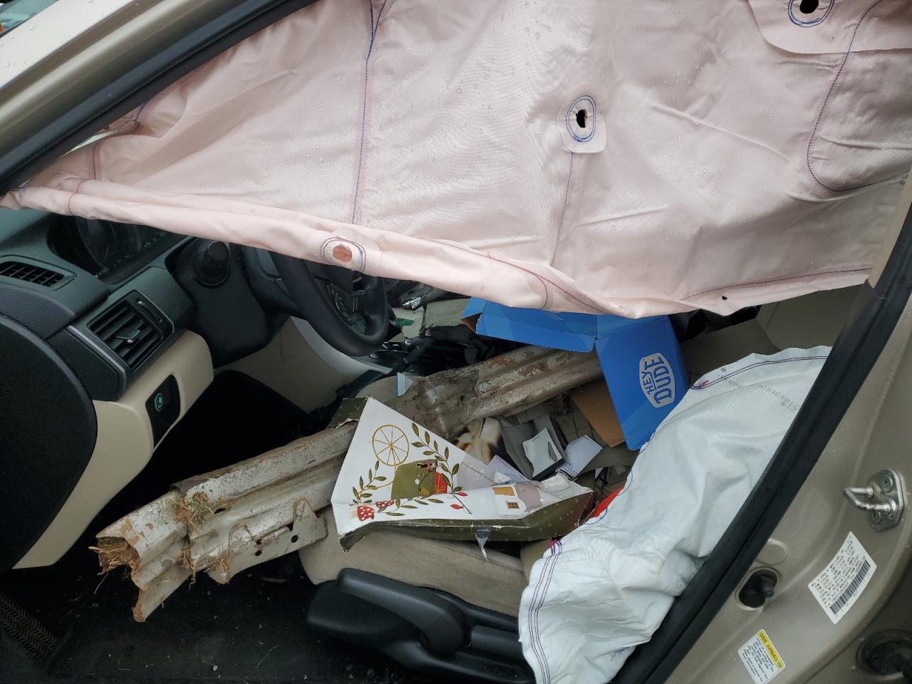 2013 Honda Accord VIN 1HGCR2F32DA085926 Copart auction photo, all over damage thumbnail 7