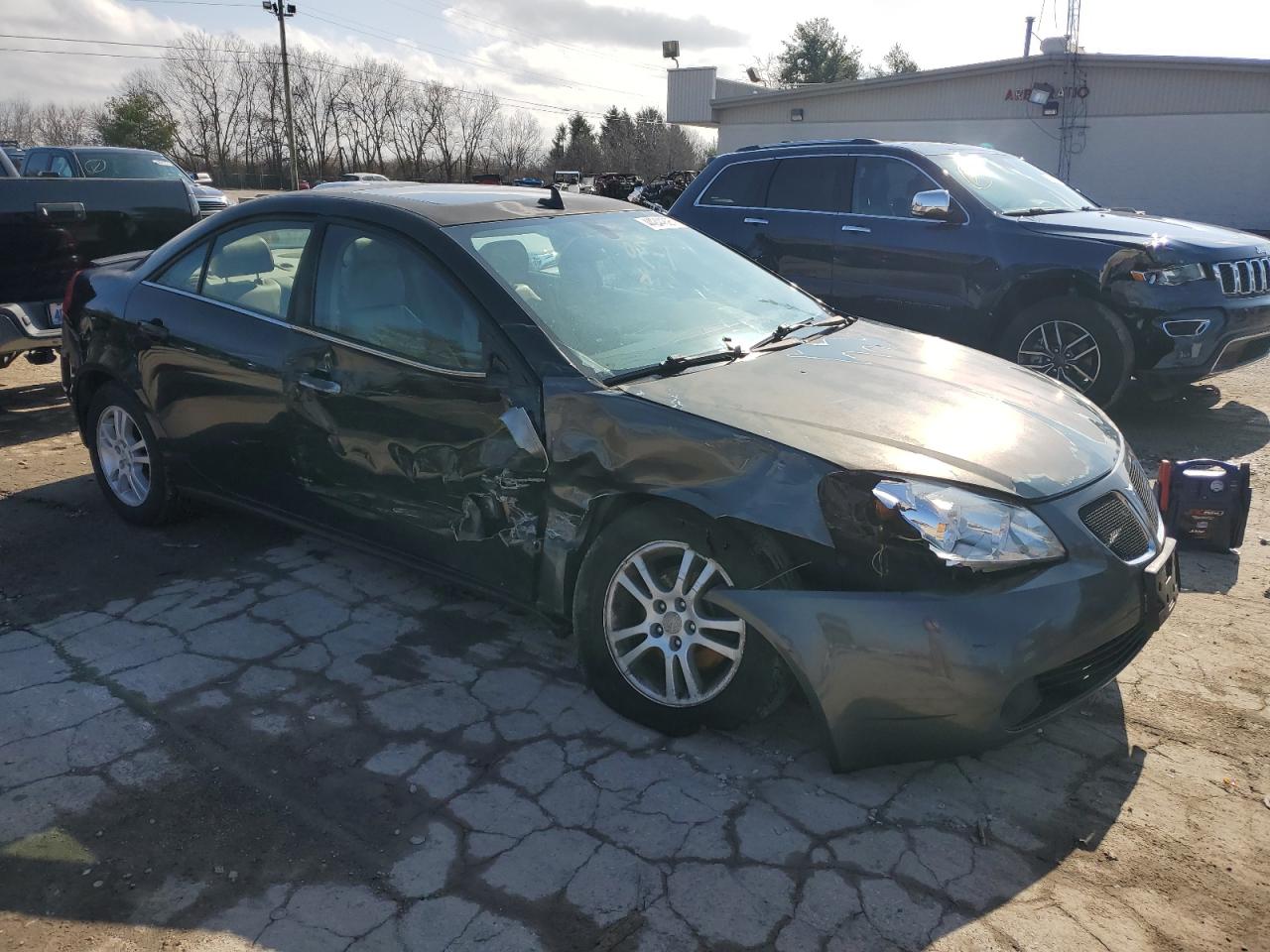 2008 Pontiac G6 VIN 1G2ZH57NX84123960 Copart auction photo, side damage thumbnail 4
