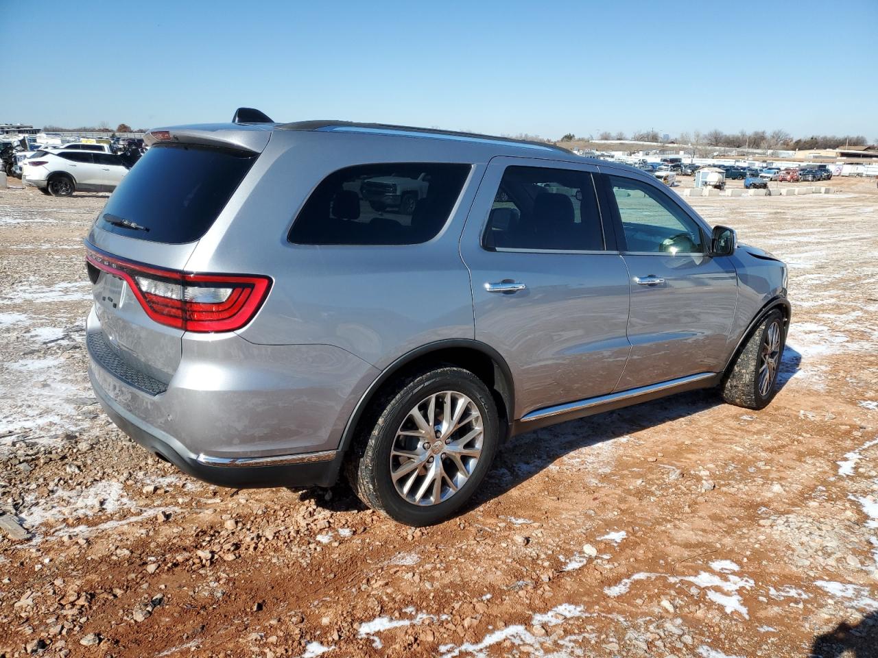 2017 Dodge Durango VIN 1C4RDHAGXHC656996 Copart auction photo, front end / minor dent/scratches damage thumbnail 3