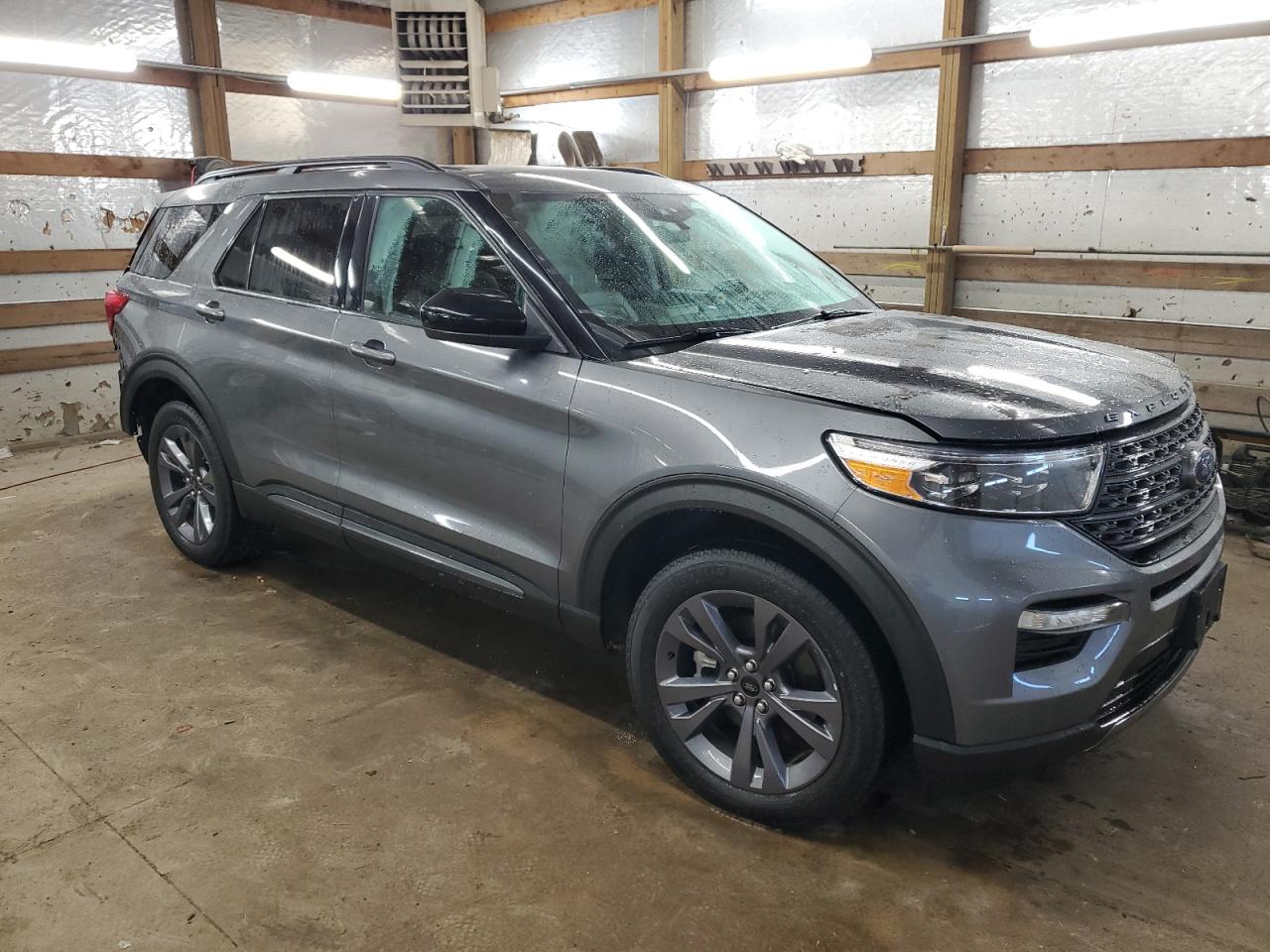 2022 Ford Explorer VIN 1FMSK8DH1NGB43468 Copart auction photo, rear end damage thumbnail 4