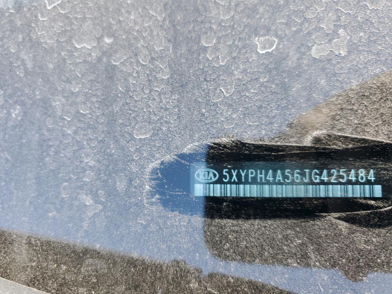 2018 KIA Sorento VIN 5XYPH4A56JG425484 Copart auction photo, side damage thumbnail 15