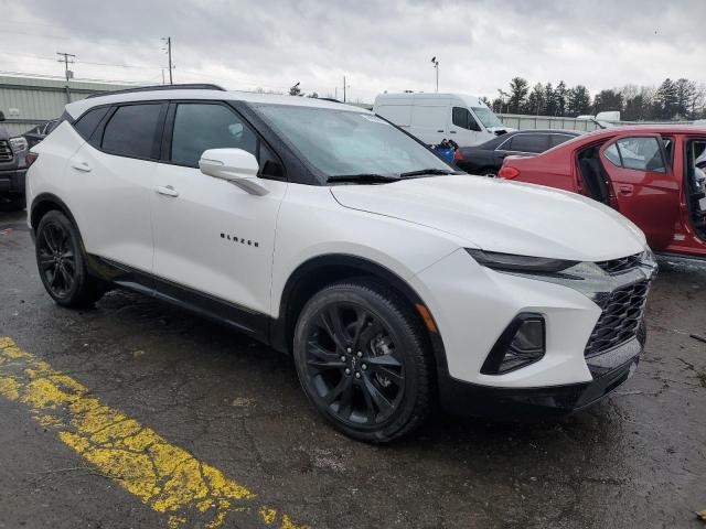 2021 Chevrolet Blazer VIN 3GNKBKRS9MS568174 Copart auction photo, side damage thumbnail 4