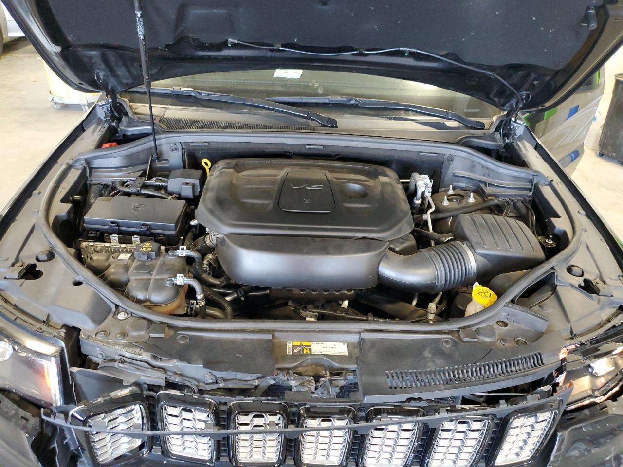 2021 Jeep Grand Cherokee VIN 1C4RJFAG7MC515617 Copart auction photo, front end / side damage thumbnail 13