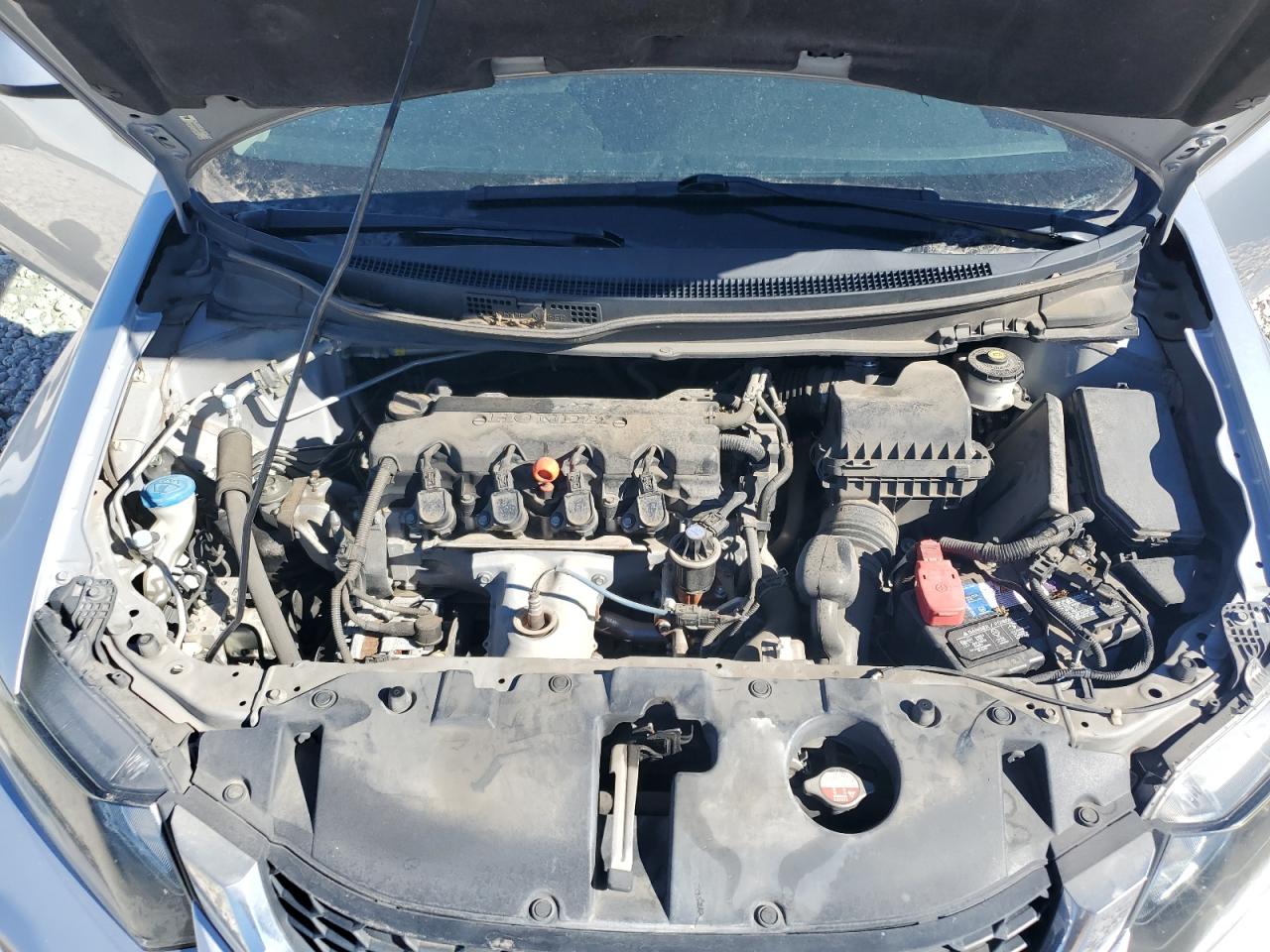2013 Honda Civic VIN 2HGFB2F52DH572872 Copart auction photo, rear end / minor dent/scratches damage thumbnail 11
