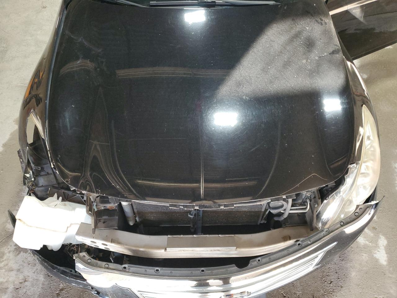 2012 Infiniti G VIN JN1CV6AR8CM972864 Copart auction photo, front end / side damage thumbnail 11