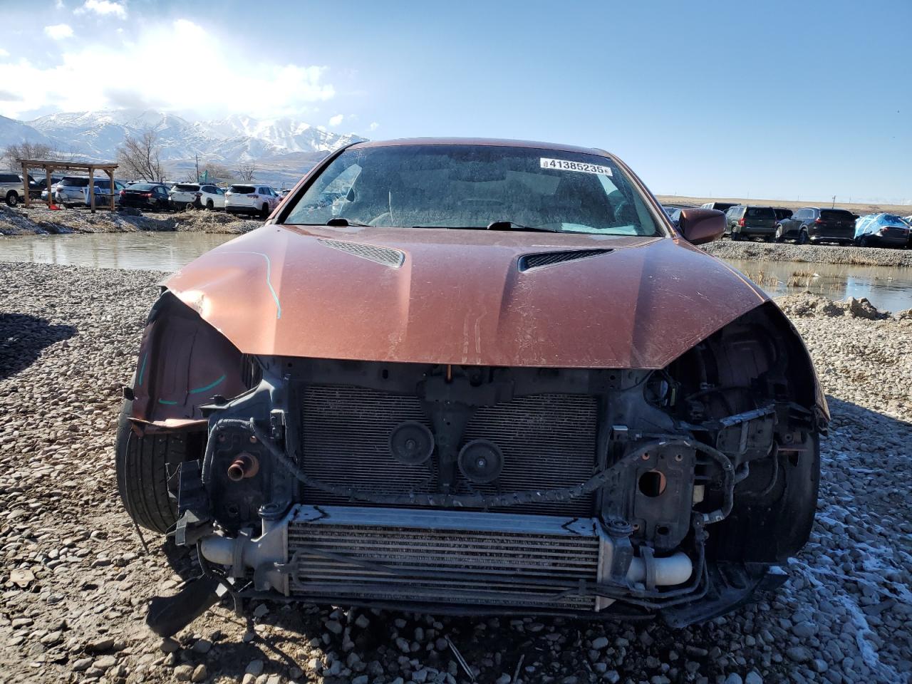 2013 Hyundai Genesis VIN KMHHT6KD8DU089677 Copart auction photo, front end damage thumbnail 5