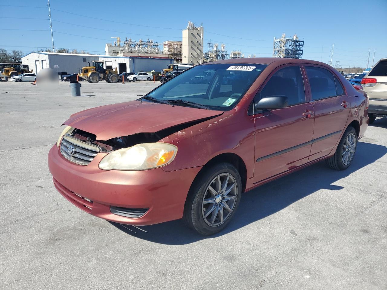 2003 Toyota Corolla VIN 1NXBR32E03Z132158
