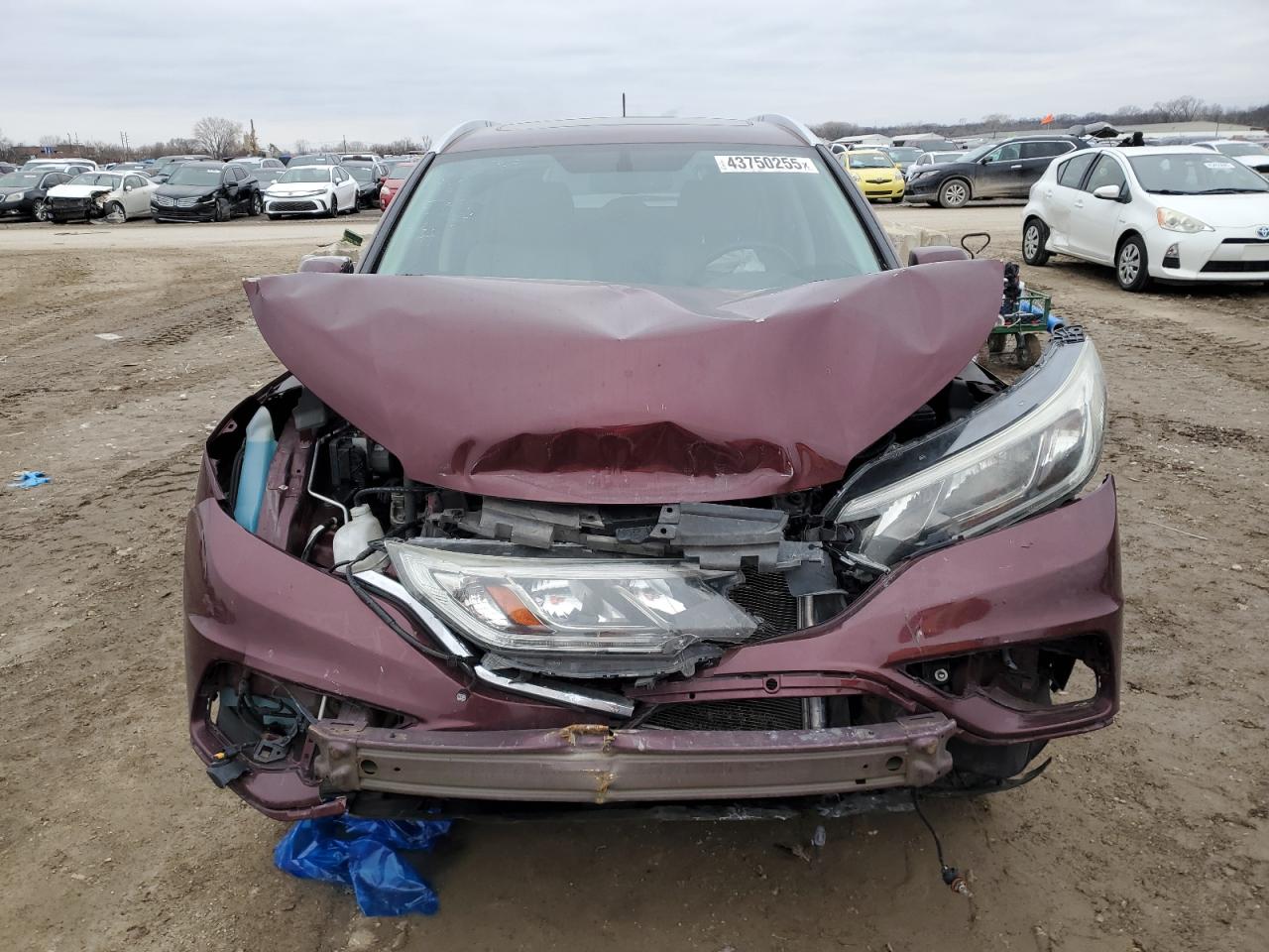 2015 Honda CR-V VIN 5J6RM4H76FL064209 Copart auction photo, front end damage thumbnail 5