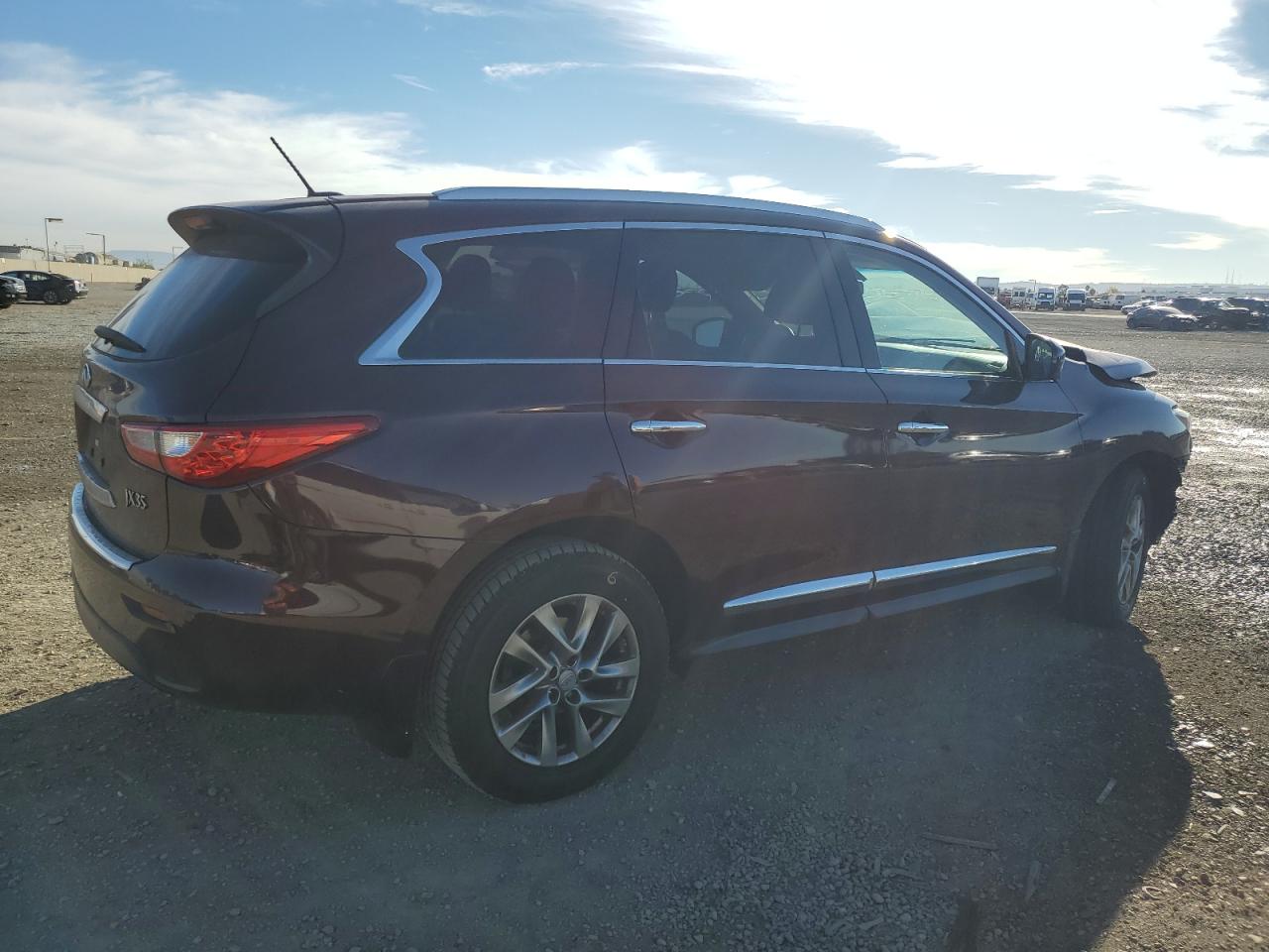 2013 Infiniti JX VIN 5N1AL0MN0DC310151 Copart auction photo, front end damage thumbnail 3