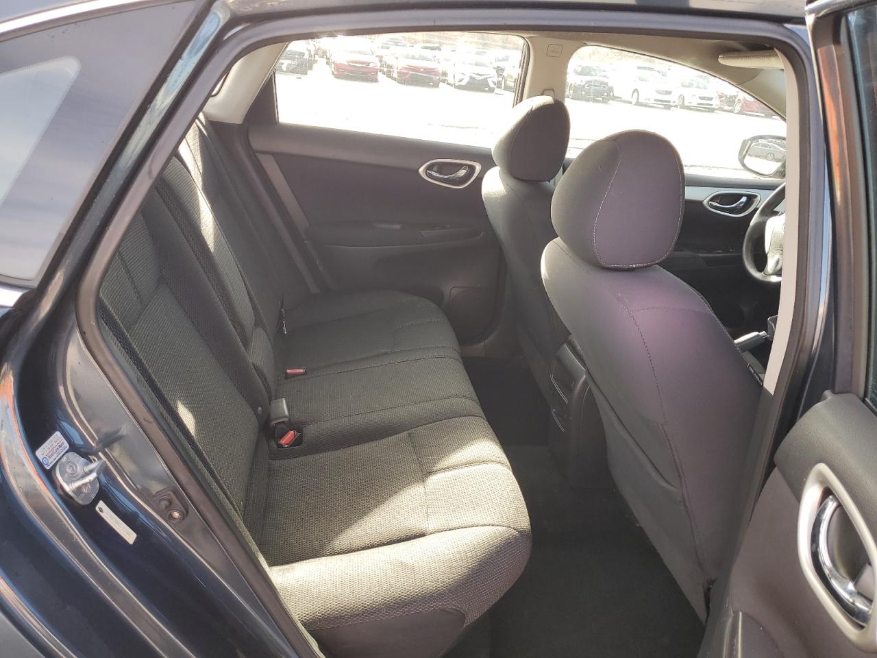 2013 Nissan Sentra VIN 3N1AB7AP6DL672546 Copart auction photo, rear end / hail damage thumbnail 10
