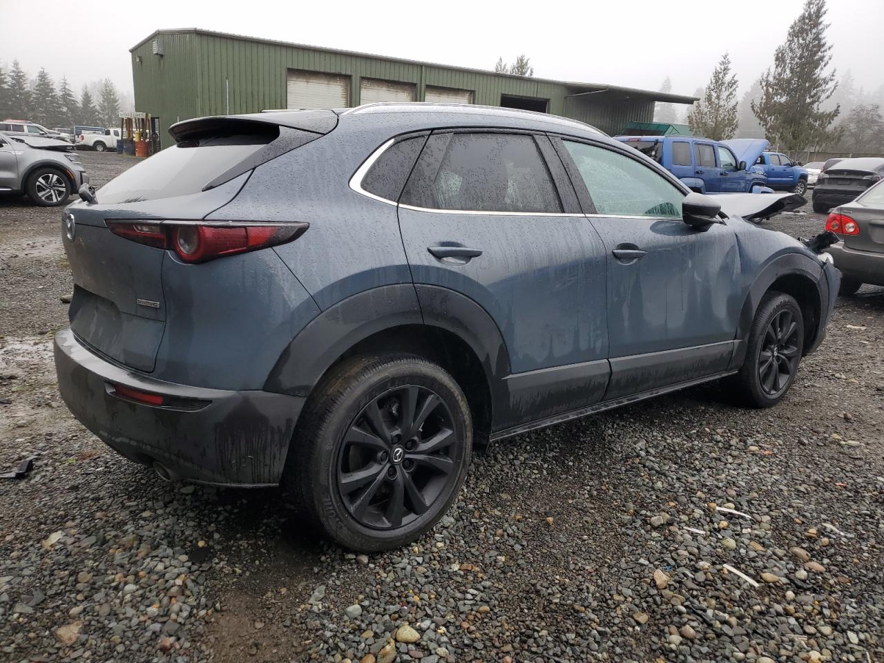 2024 Mazda CX-30 VIN 3MVDMBCM9RM622735 Copart auction photo, front end / side damage thumbnail 3