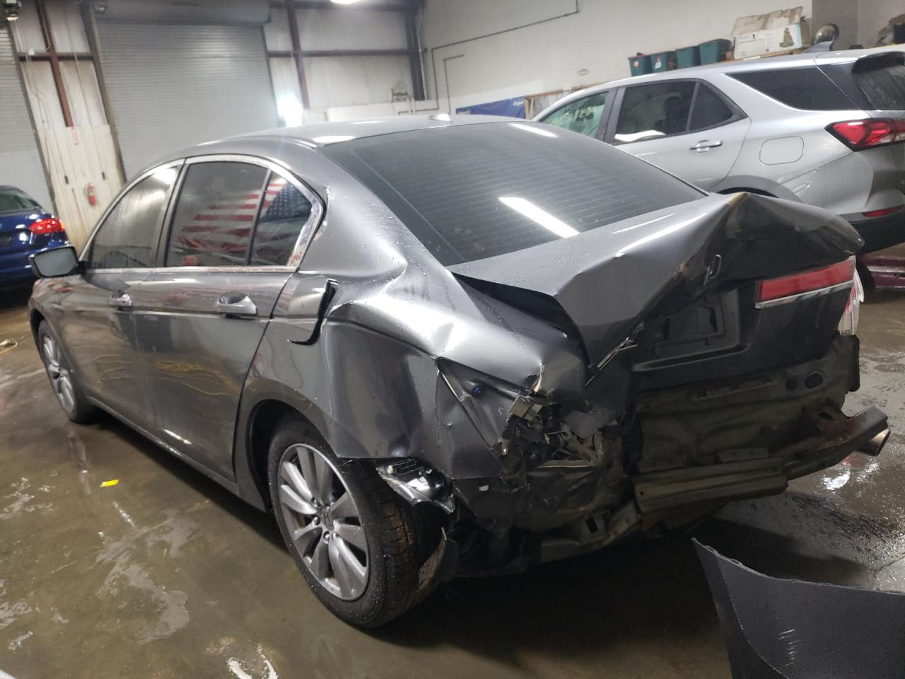 2011 Honda Accord VIN 1HGCP2F8XBA063803 Copart auction photo, rear end damage thumbnail 2