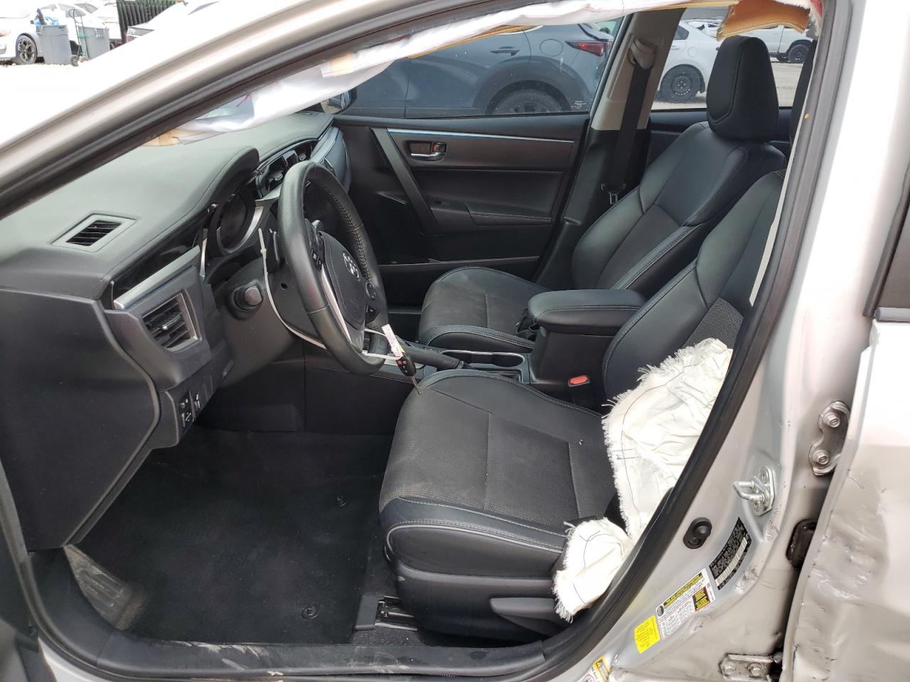 2015 Toyota Corolla VIN 2T1BURHE5FC458634 Copart auction photo, side damage thumbnail 7